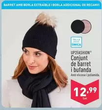 Oferta de Up2fashion - Conjunt De Barret I Bufanda por 12,99€ en ALDI