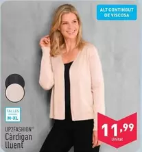 Oferta de Up2fashion - Cárdigan Lluent por 11,99€ en ALDI