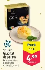 Oferta de Special - Gratinat De Patata por 4,99€ en ALDI