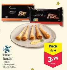 Oferta de Special - Twister por 3,99€ en ALDI