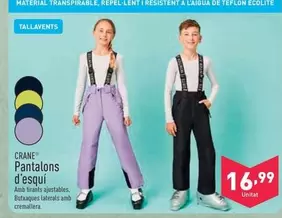 Oferta de Crane - Pantalons D'Esquí por 16,99€ en ALDI