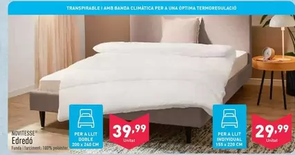 Oferta de Novitesse - Edredó  por 29,99€ en ALDI