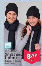 Oferta de Up2fashion - Set De Barret I Bufanda por 8,99€ en ALDI