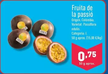 Oferta de Fruita De La Passió por 0,75€ en ALDI