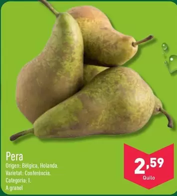 Oferta de Pera por 2,59€ en ALDI