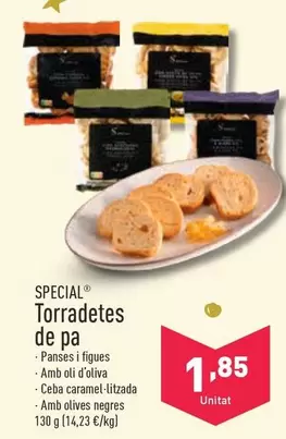 Oferta de OLI - Torradetes De Pa por 1,85€ en ALDI