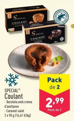 Oferta de Special -  Coulant por 2,99€ en ALDI