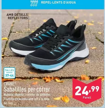 Oferta de Crane - Sabatilles Per Correr por 24,99€ en ALDI