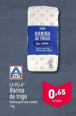 Oferta de La Villa - Harina De Trigo por 0,65€ en ALDI