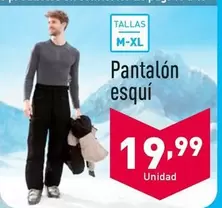 Oferta de Pantalón Esquí por 19,99€ en ALDI