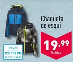 Oferta de Chaqueta De Esquí por 19,99€ en ALDI