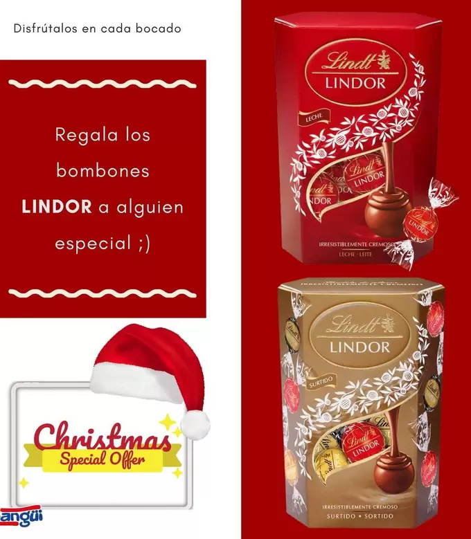 Oferta de Lindt - Regala Los Bombones en Sangüi