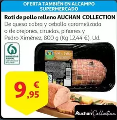 Oferta de Auchan - Roti De Pollo Relleno por 9,95€ en Alcampo