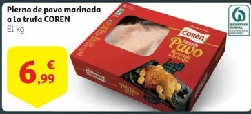 Oferta de Coren - Pierna De Pavo Marinada A La Trufa por 6,99€ en Alcampo