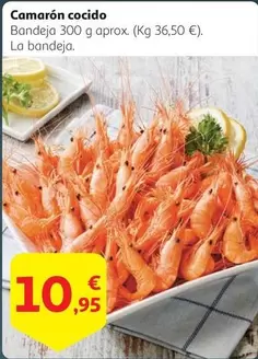 Oferta de Camaron Cocido por 10,95€ en Alcampo