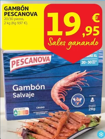 Oferta de Pescanova - Gambon por 19,95€ en Alcampo