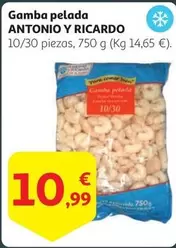 Oferta de Antonio y Ricardo - Gamba Pelada por 10,99€ en Alcampo