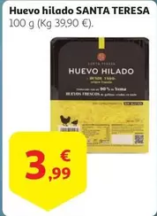 Oferta de Santa teresa - Huevo Hilado por 3,99€ en Alcampo