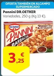 Oferta de Dr Oetker - Pannini por 3,25€ en Alcampo