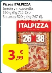 Oferta de Italpizza - Pizzas por 3,99€ en Alcampo