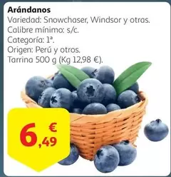 Oferta de Origen - Arándanos por 6,49€ en Alcampo