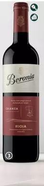 Oferta de Beronia - Rioja por 2,59€ en Alcampo