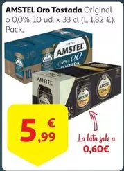 Oferta de Amstel - Oro Tostada Original por 5,99€ en Alcampo