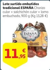 Oferta de España - Lote Surtido Embutidos Tradicional por 11,95€ en Alcampo