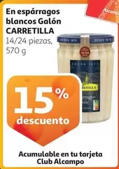 Oferta de Carretilla - En Esparragos Blancos Galon en Alcampo