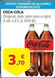 Oferta de Coca-Cola - Original por 3,7€ en Alcampo