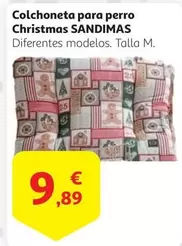 Oferta de Sandimas - Colchoneta Para Perro Christmas por 9,89€ en Alcampo