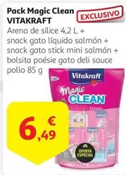 Oferta de Vitakraft - Pack Magic Clean por 6,49€ en Alcampo