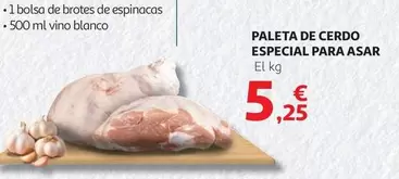 Oferta de Brotes - Paleta De Cerdo Especial Para Asar por 5,25€ en Alcampo