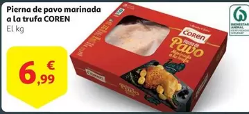 Oferta de Coren - Pierna De Pavo Marinada A La Trufa por 6,99€ en Alcampo