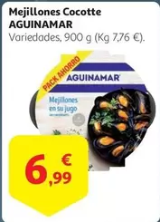 Oferta de Aguinamar - Mejillones Cocotte por 6,99€ en Alcampo