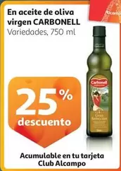 Oferta de Carbonell - En Aceite De Oliva Virgen en Alcampo