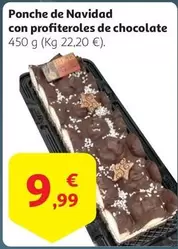 Oferta de Ponche De Navidad Con Profiteroles De Chocolate por 9,99€ en Alcampo