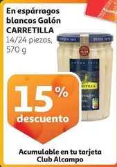 Oferta de Carretilla - En Esparragos Blancos Galon en Alcampo