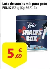 Oferta de Felix - Lata De Snacks Mix Para Gato por 5,69€ en Alcampo