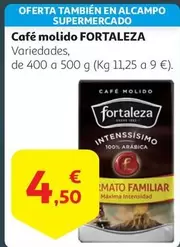 Oferta de Fortaleza - Café Molido por 4,5€ en Alcampo