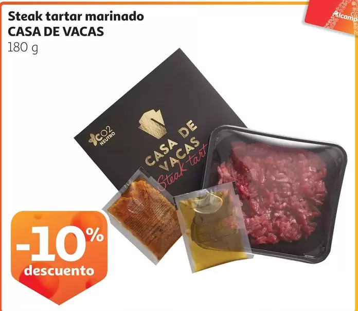 Oferta de Steak Tartar Marinado en Alcampo