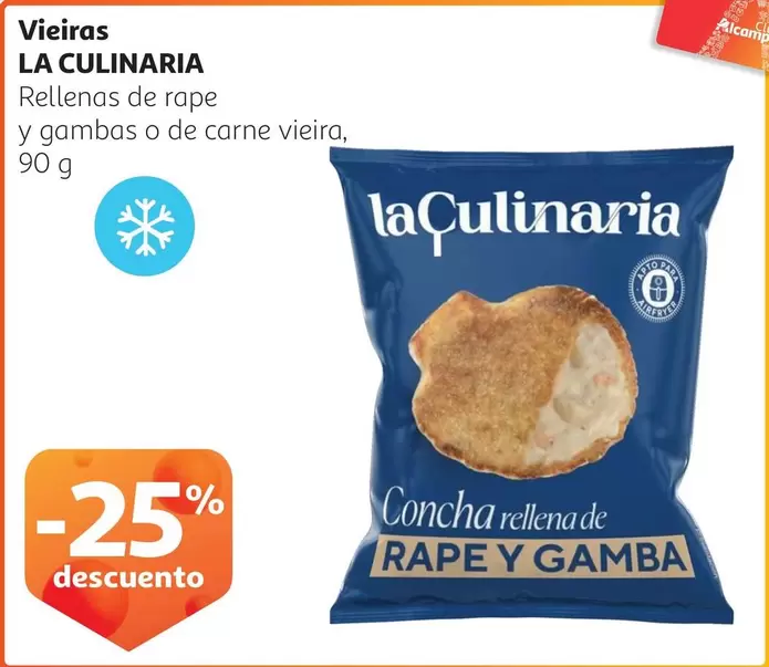 Oferta de Vieiras en Alcampo