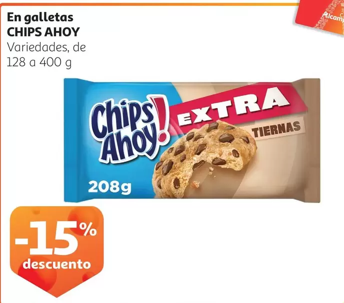 Oferta de Chips Ahoy - En Galletas en Alcampo