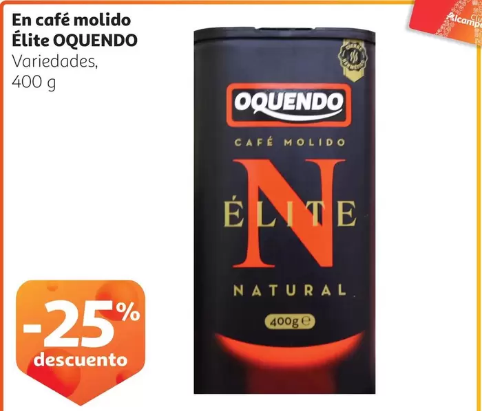 Oferta de Oquendo - En Cafe Molido en Alcampo