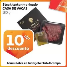 Oferta de Alcampo - Steak Tartar Marinado en Alcampo