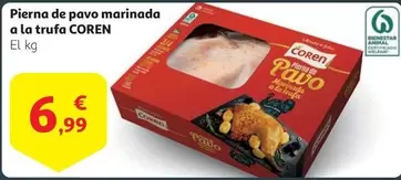 Oferta de Coren - Pierna De Pavo Marinada A La Trufa por 6,99€ en Alcampo