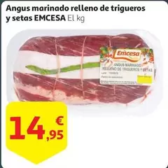 Oferta de Emcesa - Angus Marinado Relleno De Trigueros Y Setas por 14,95€ en Alcampo