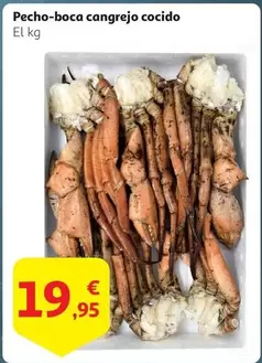 Oferta de Pecho-boca Cangrejo Cocido por 19,95€ en Alcampo