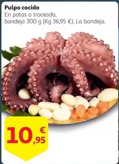 Oferta de Pulpo -  Cocido por 10,95€ en Alcampo