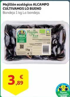 Oferta de Alcampo - Mejillón Ecologico por 3,89€ en Alcampo